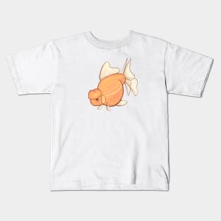 Cute pearlscale goldfish - chubby cute fish Kids T-Shirt